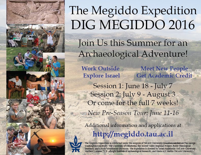 Dig Megiddo 2016